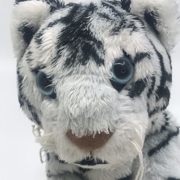 Kinectimals Microsoft Plush 2011 Grey Light Blue Maltese Tiger Stuffed Animal - Picture 10 of 11